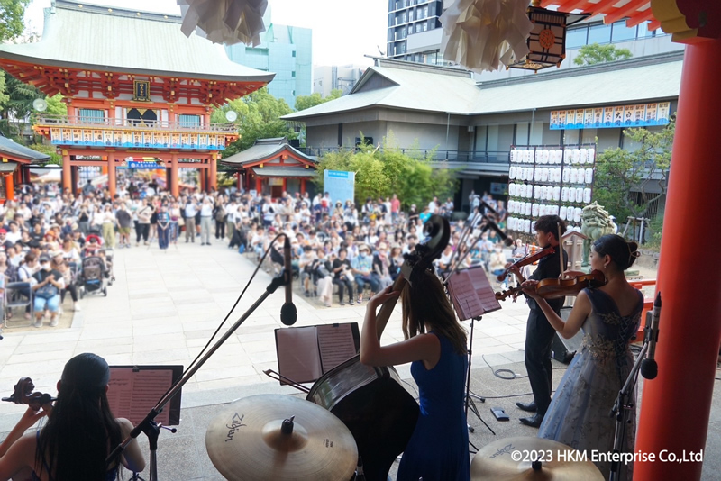 三宮の夏を彩る風物詩「生田神社　大海夏祭」オープニングセレモニー